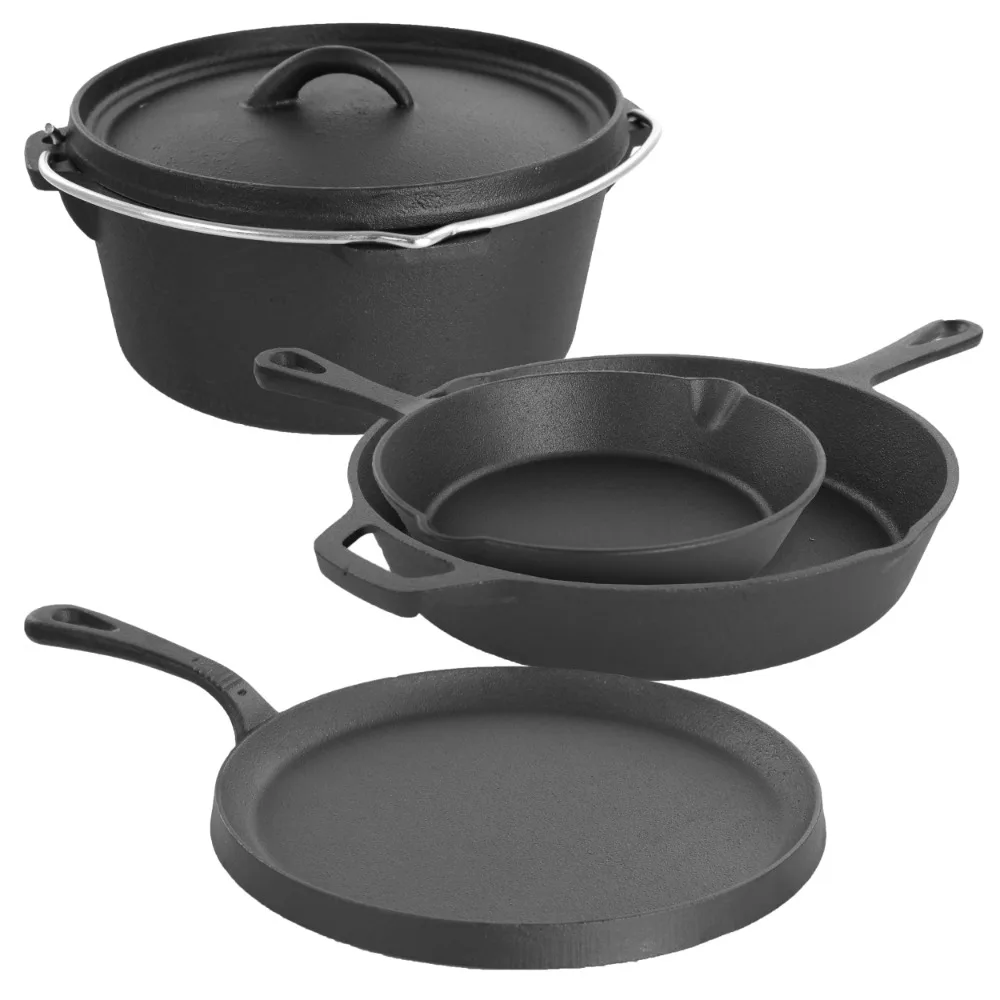 Cast Iron Set- 5 Piece Set