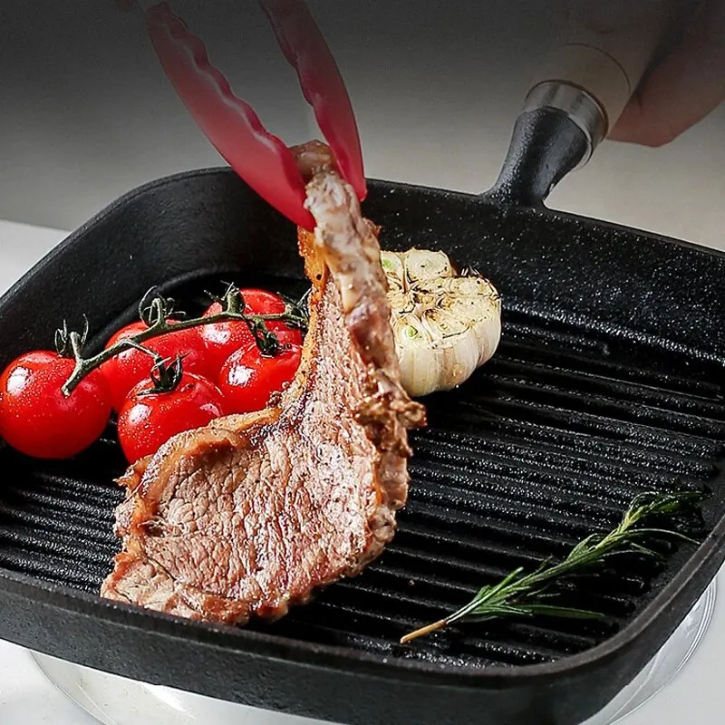 Complete Cast Iron Steak Frying Pan