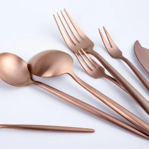 Luxury Copper Cutlery Set