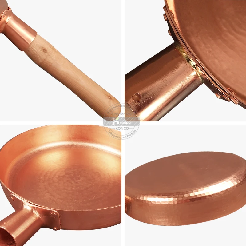 Warm Copper Frying Pan