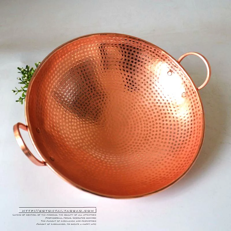 Chinese Copper Wok