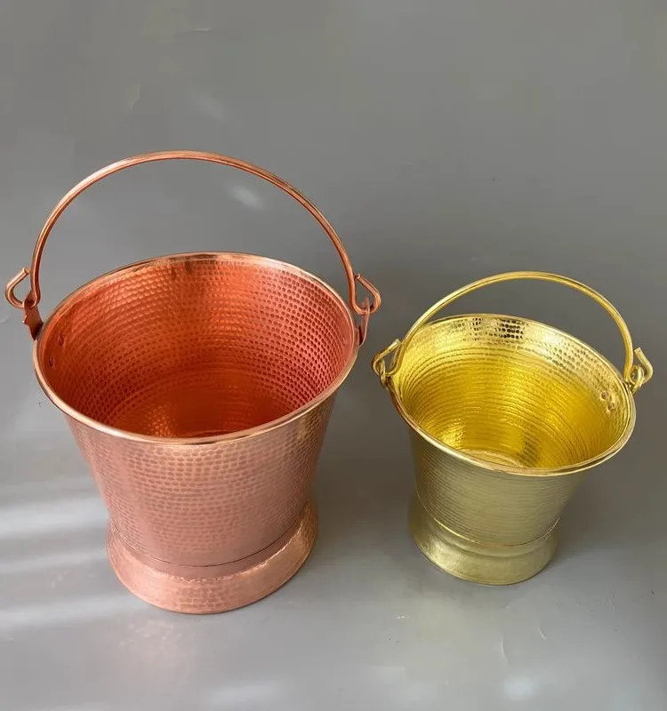 Pure Copper/Brass Bucket