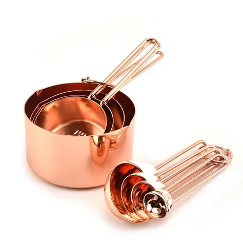 Stunning Copper Measuring Cups